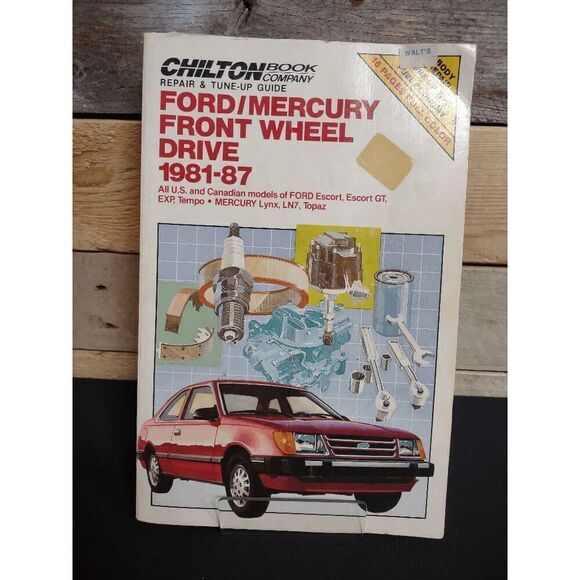 Ford / Mercury Front Wheel Drive 1981-87 Chilton Book Repair & Tune-up Guide - Picture 1 of 2